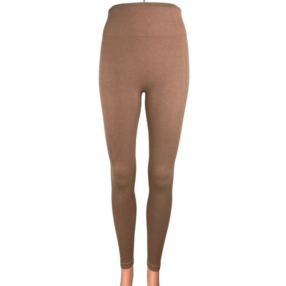 Everlane Women's Brown High Rise Elastic Waist Ankle Skinny Legging Pants XS/S - Picture 1 of 4